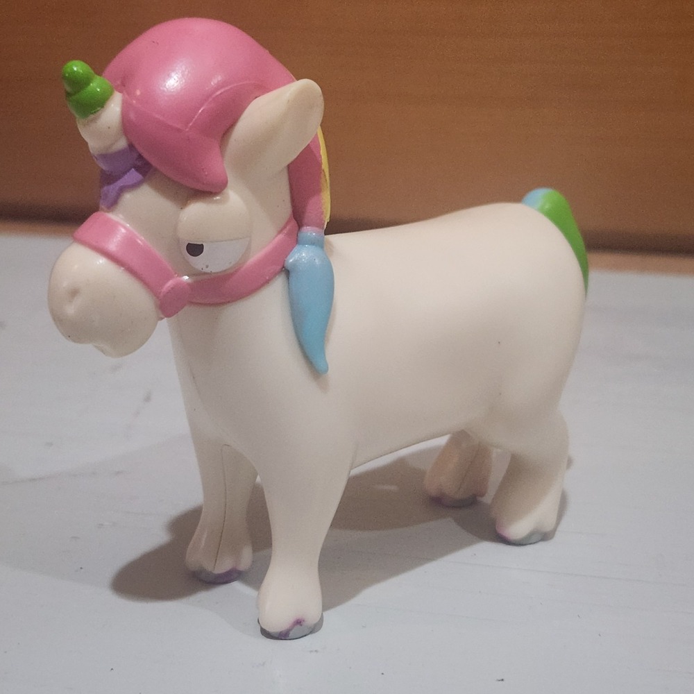 Bluey & Friends Unipony Pony, Rainbow Unicorn,Toy Figure, Replacement Grumpy